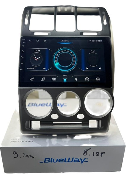 Hyundai Getz (Gri) Blueway 8-128 Tam Profesyonel Oem Multimedia