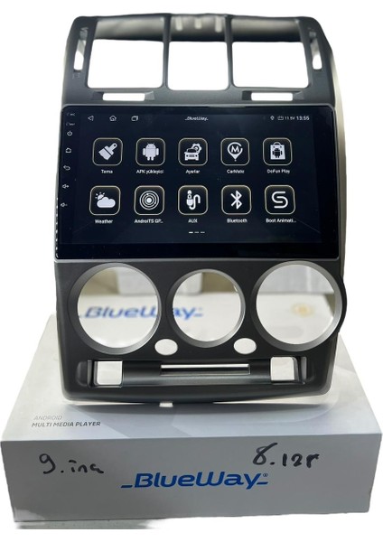 Hyundai Getz (Gri) Blueway 8-128 Tam Profesyonel Oem Multimedia fiyatları