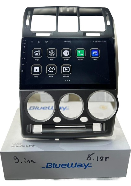 Hyundai Getz (Gri) Blueway 8-128 Tam Profesyonel Oem Multimedia modelleri