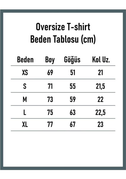 Siyah Houston Baskılı Oversize Kadın T-Shirt