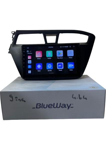 Hyundai I20 2015-2018 Blueway 4-64 Profesyonel Oem Multimedia fırsatları