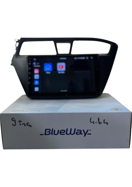 Hyundai I20 2015-2018 Blueway 4-64 Profesyonel Oem Multimedia indirimleri
