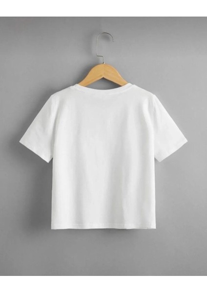 Kanka Ayıcık Baskılı Oversize Pamuklu Çocuk T-Shirtü fiyatları