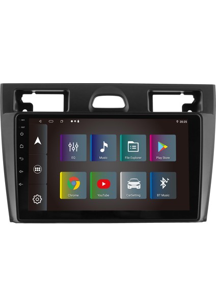GOVİMAKS FORD FİESTA 2006-2011 UYUMLU 2 GB RAM 32 GB HAFIZA ANDROID MULTIMEDIA TEYP
