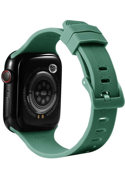 Watch 7 45MM Krd-23 Uyumlu Kordon Arth - Yeşil