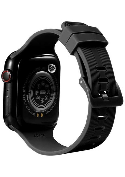 Watch 42MM Krd-23 Uyumlu Kordon Arth - Siyah