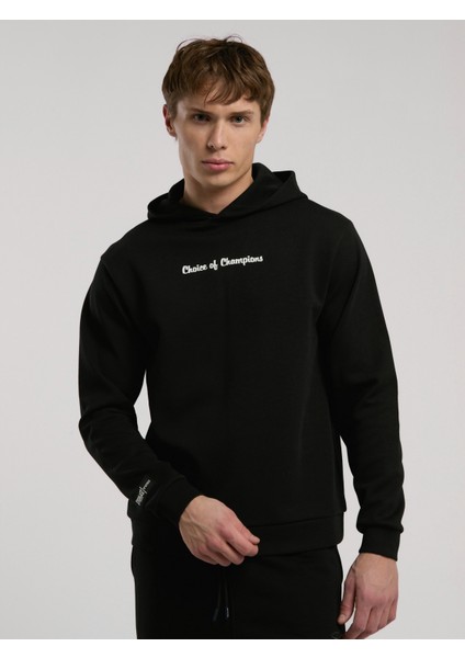 Champions Collection Siyah Erkek Kapüşonlu Sweatshirt fiyatları