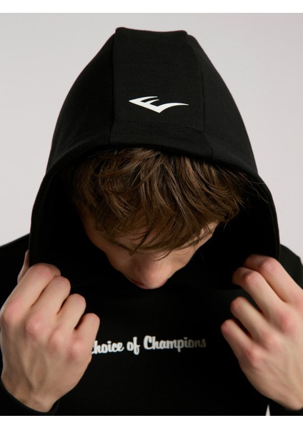 Champions Collection Siyah Erkek Kapüşonlu Sweatshirt indirimleri
