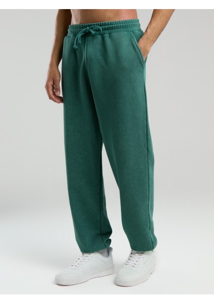 Authentic Boxing Oversize Koyu Yeşil Erkek Eşofman Altı fiyatları