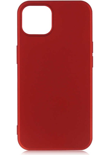 iPhone 13 Kılıf Arth Premier Silikon Kapak-Kırmızı