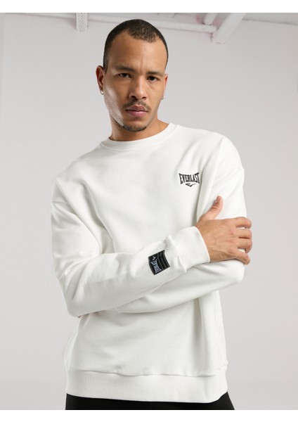 Ever Essentials Comfort Beyaz Erkek Sweatshirt fiyatları