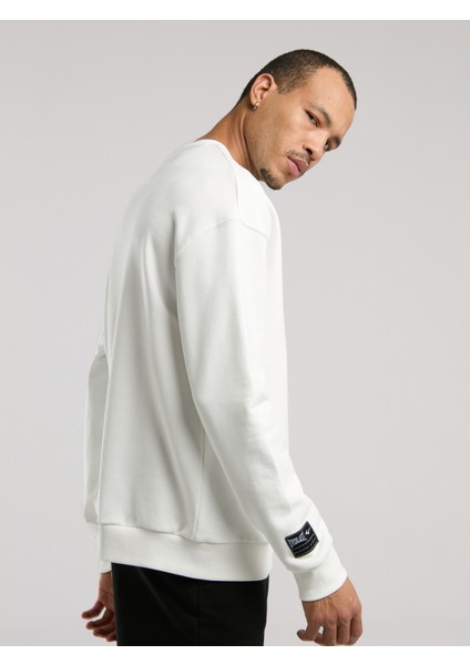 Ever Essentials Comfort Beyaz Erkek Sweatshirt modelleri