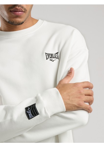 Ever Essentials Comfort Beyaz Erkek Sweatshirt fırsatları