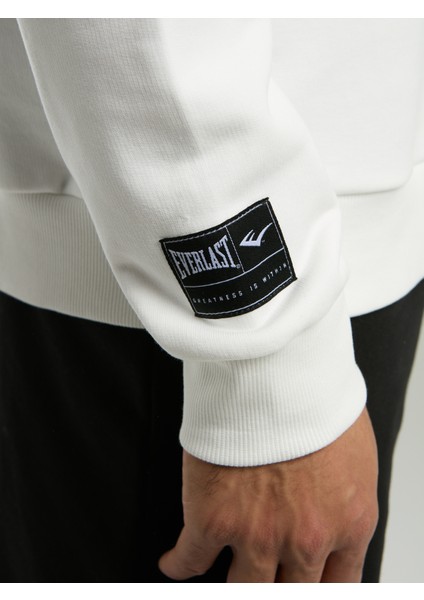 Ever Essentials Comfort Beyaz Erkek Sweatshirt indirimleri