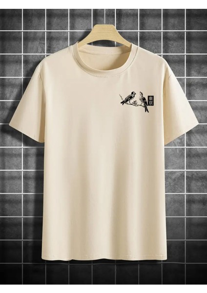 Unisex Büyük Beden Baskılı Oversize T-Shirt fiyatları
