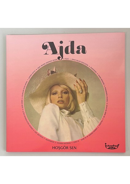 Ajda Pekkan Hoşgör Sen Lp Plak