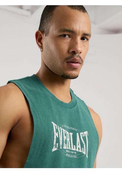 Authentic Boxing Oversize Koyu Yeşil Erkek Atlet modelleri