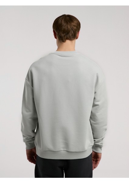 Boxing Club Açık Gri Erkek Sweatshirt indirimleri