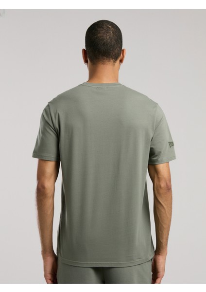 Ever Essentials Regular Haki Erkek Tişört indirimleri