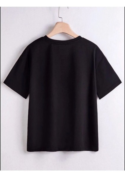 Kanka Ayıcık Baskılı Oversize Pamuklu Çocuk T-Shirtü fiyatları