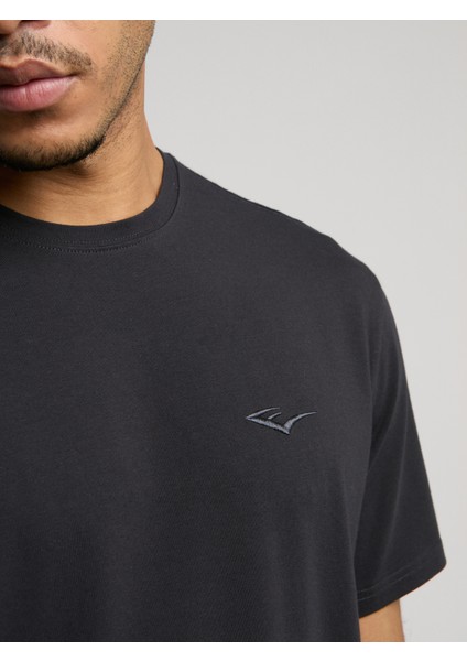 Ever Essentials Regular Antrasit Erkek Tişört modelleri