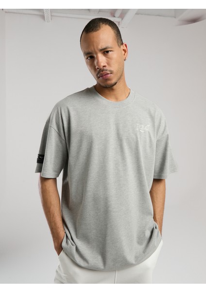 Ever Essentials Oversize Gri Melanj Erkek Tişört fiyatları