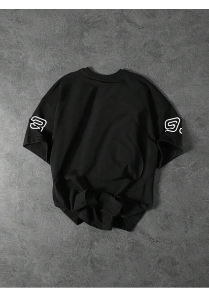 Unisex Fair Racing Chicago Baskılı Oversize %100 Pamuk T-Shirt fiyatları