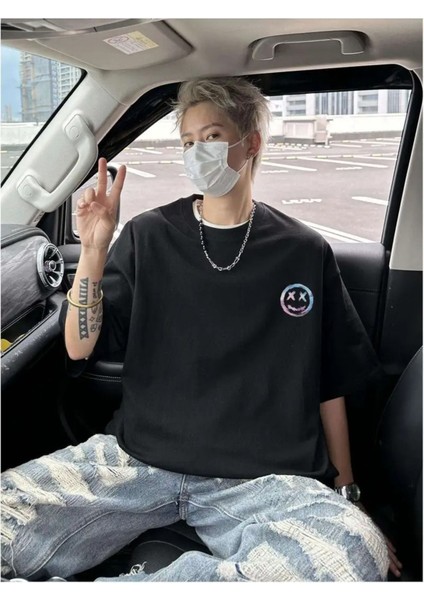 Unisex Nirvan Baskılı Oversize %100 Pamuk T-Shirt modelleri