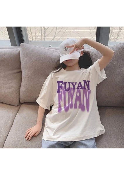 Fuyan Baskılı Çocuk T-Shirt