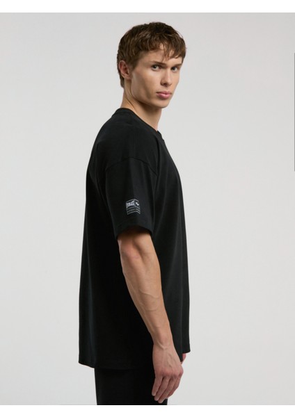 Ever Essentials Oversize Siyah Erkek Tişört modelleri