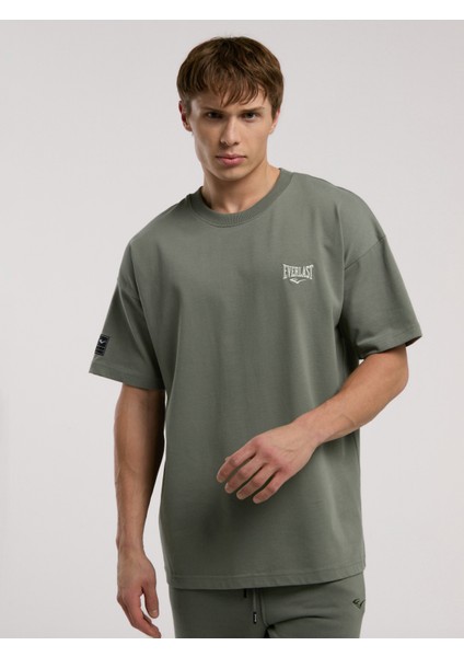 Ever Essentials Oversize Haki Erkek Tişört fiyatları