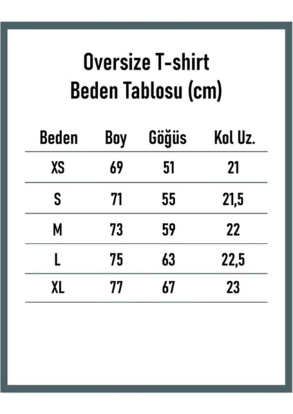 Kadın Houston Baskılı Oversize Tshirt Turuncu