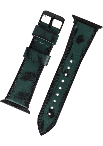 Apple Watch Uyumlu Deri Kordon 38-40-41MM V6 modelleri
