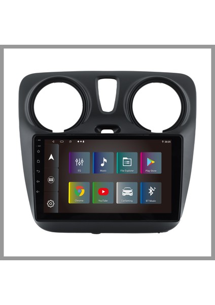 GOVİMAKS DACIA DOKKER 2013-2021 UYUMLU 2 GB RAM 32 GB HAFIZA ANDROID MULTIMEDIA TEYP fiyatları