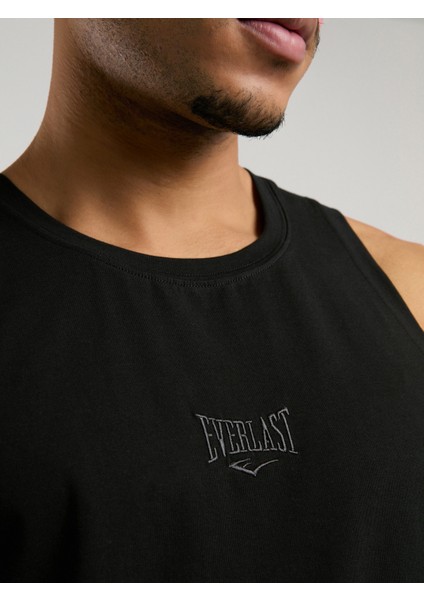 Ever Essentials Regular Siyah Erkek Kolsuz Tişört modelleri