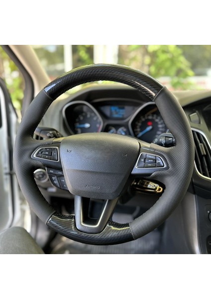 Focus 3,5 Araca Özgü Dikmeli Direksiyon Kılıfı F1 Olmayan Direksiyona Uygundur fiyatları