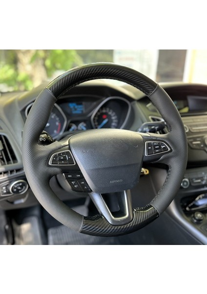 Focus 3,5 Araca Özgü Dikmeli Direksiyon Kılıfı F1 Olmayan Direksiyona Uygundur modelleri