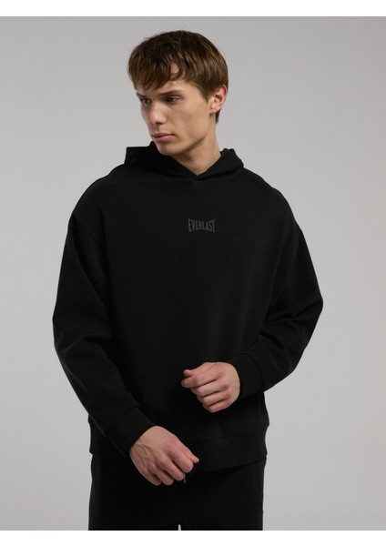 Ever Relaxed Comfort Kapüşonlu Siyah Erkek Sweatshirt fiyatları