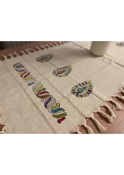Yöresel El Dokuma Masa Örtüsü Runner