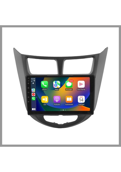 GOVİMAKS HYUNDAİ ACCENT BLUE SİYAH UYUMLU 4 GB RAM 64 GB HAFIZA ANDROID MULTIMEDIA TEYP