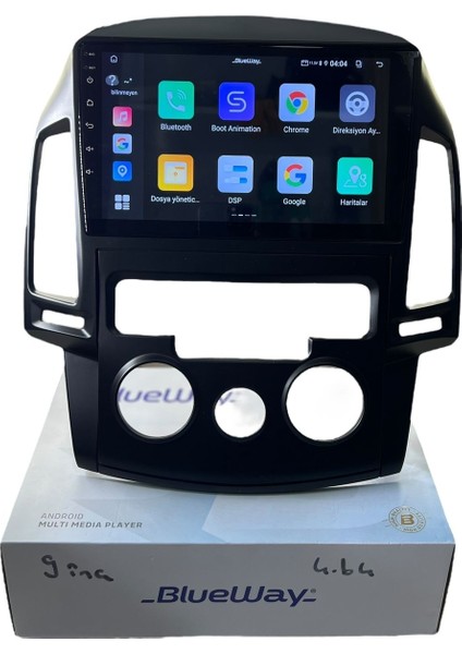 Hyundai I30 2008-2011 Blueway 4-64 Profesyonel Oem Multimedia fiyatları