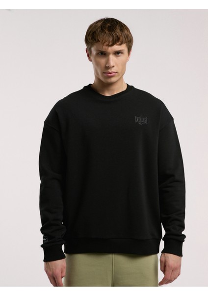 Ever Essentials Comfort Siyah Erkek Sweatshirt