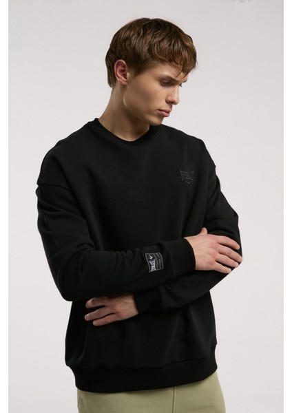 Ever Essentials Comfort Siyah Erkek Sweatshirt fiyatları