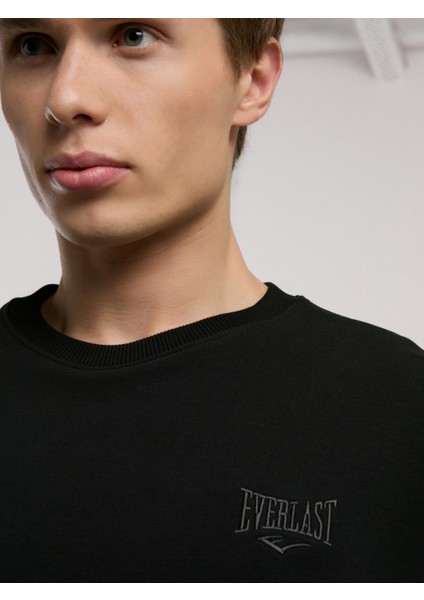 Ever Essentials Comfort Siyah Erkek Sweatshirt fırsatları