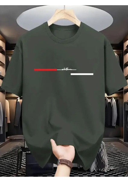 Unisex Baskılı Oversize T-Shirt