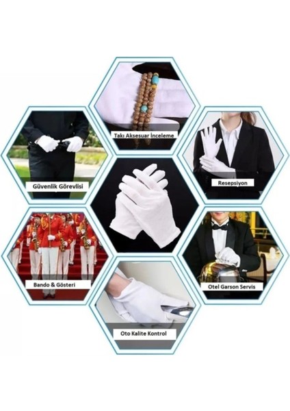 Beyaz Esnek Eldiven, Gösteri ve Törenler Için Şık ve Rahat Kullanım Sağlar fiyatları