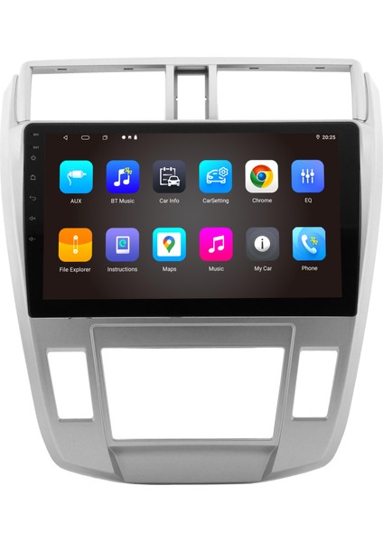 GOVİMAKS HONDA CITY 2009-2011 UYUMLU DİJİTAL 2 GB RAM 32 GB HAFIZA ANDROID MULTIMEDIA TEYP modelleri