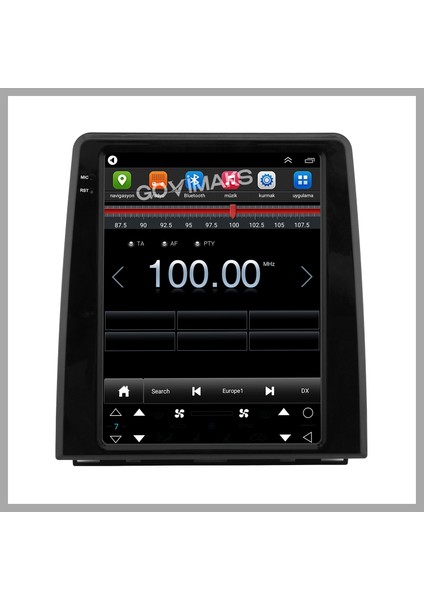 GOVİMAKS RENAULT CLIO 5 2020-2023 UYUMLU 2 GB RAM 32 GB HAFIZA ANDROID MULTIMEDIA TEYP modelleri