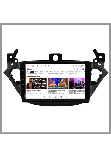 GOVİMAKS OPEL CORSA E 2013 2019 2 GB RAM 32 GB HAFIZA ANDROID MULTIMEDIA TEYP