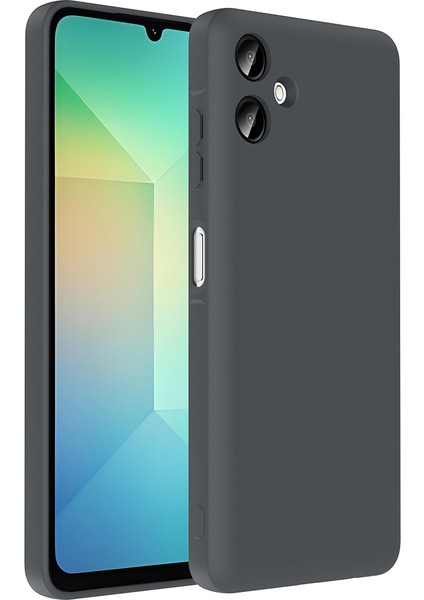 Samsung Galaxy A06 Kılıf Kamera Korumalı Gizli Kartlık Hazneli Ince Şık Silikon Kapak